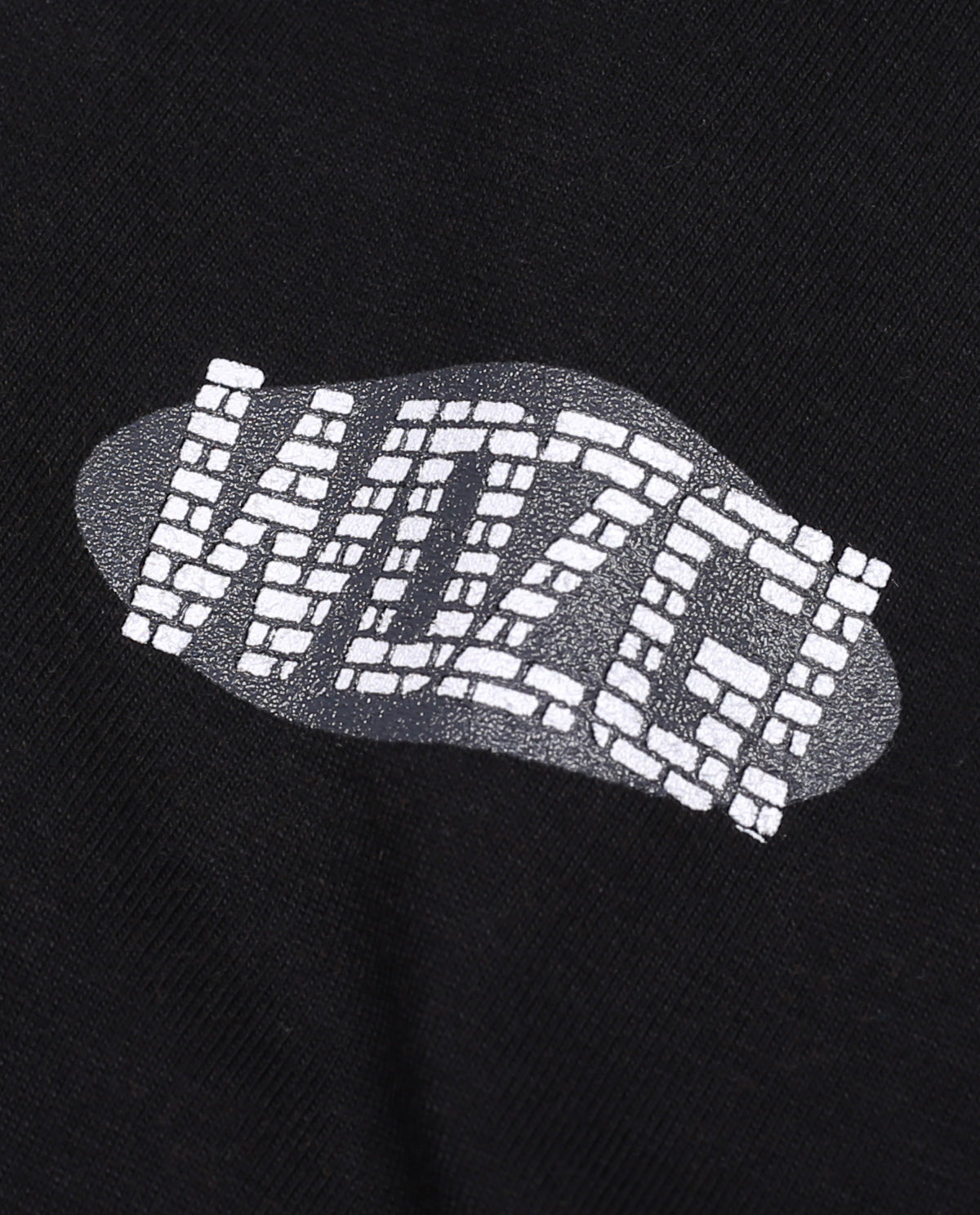 WADEZIG! T-SHIRT - BRICK WALL BLACK