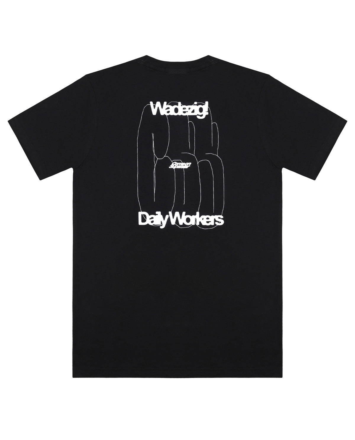 WADEZIG! T-SHIRT - MOMENTO BLACK