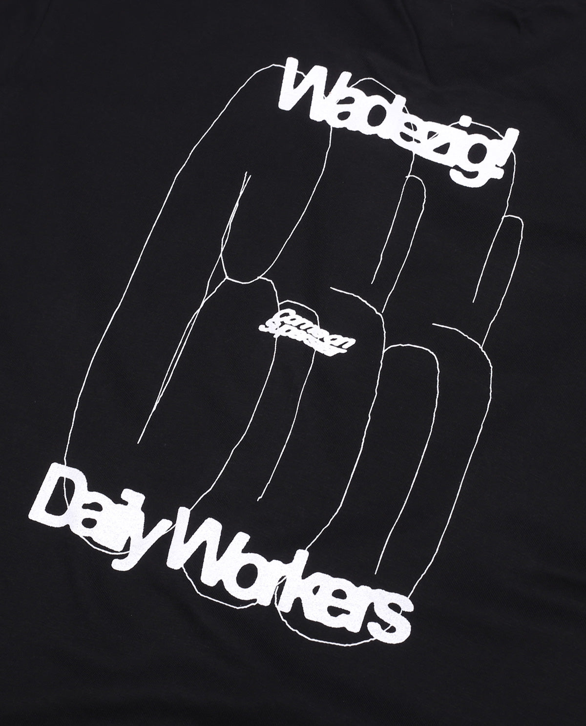WADEZIG! T-SHIRT - MOMENTO BLACK