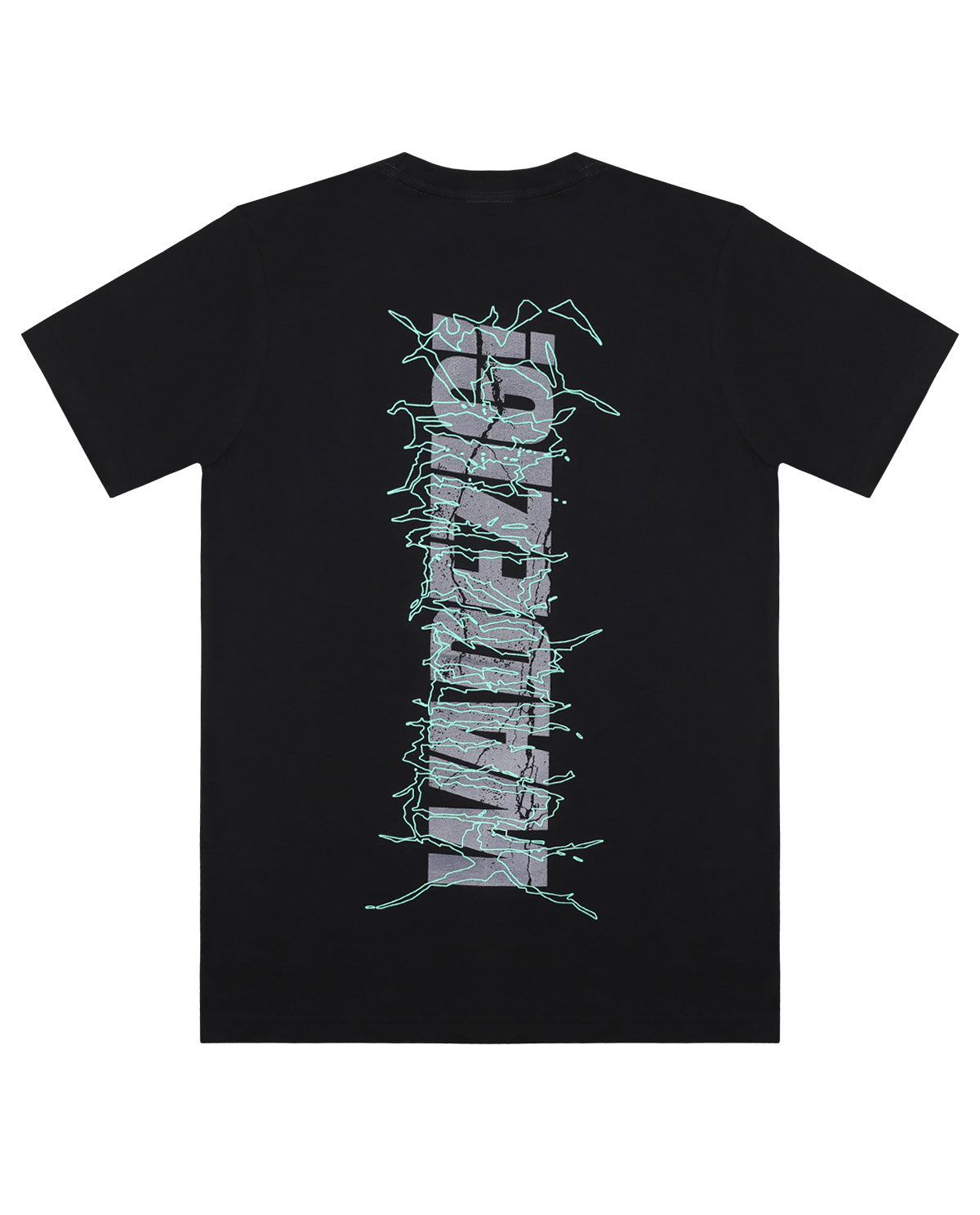 WADEZIG! T-SHIRT - AROU BLACK