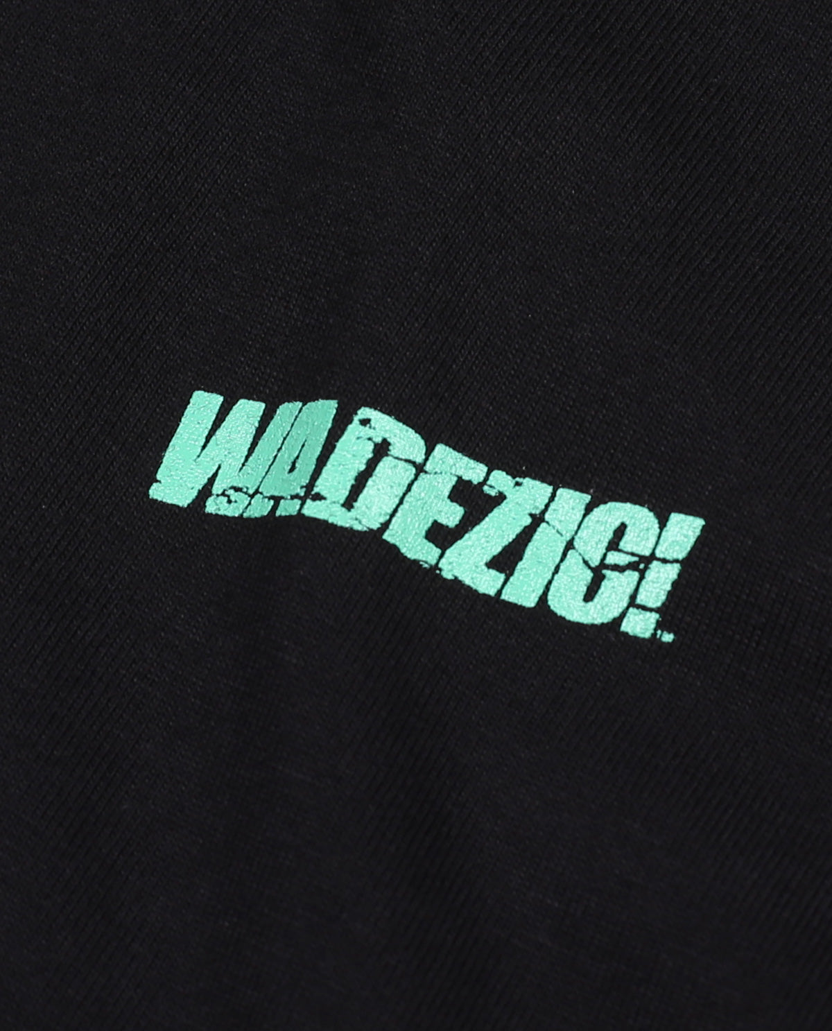 WADEZIG! T-SHIRT - AROU BLACK
