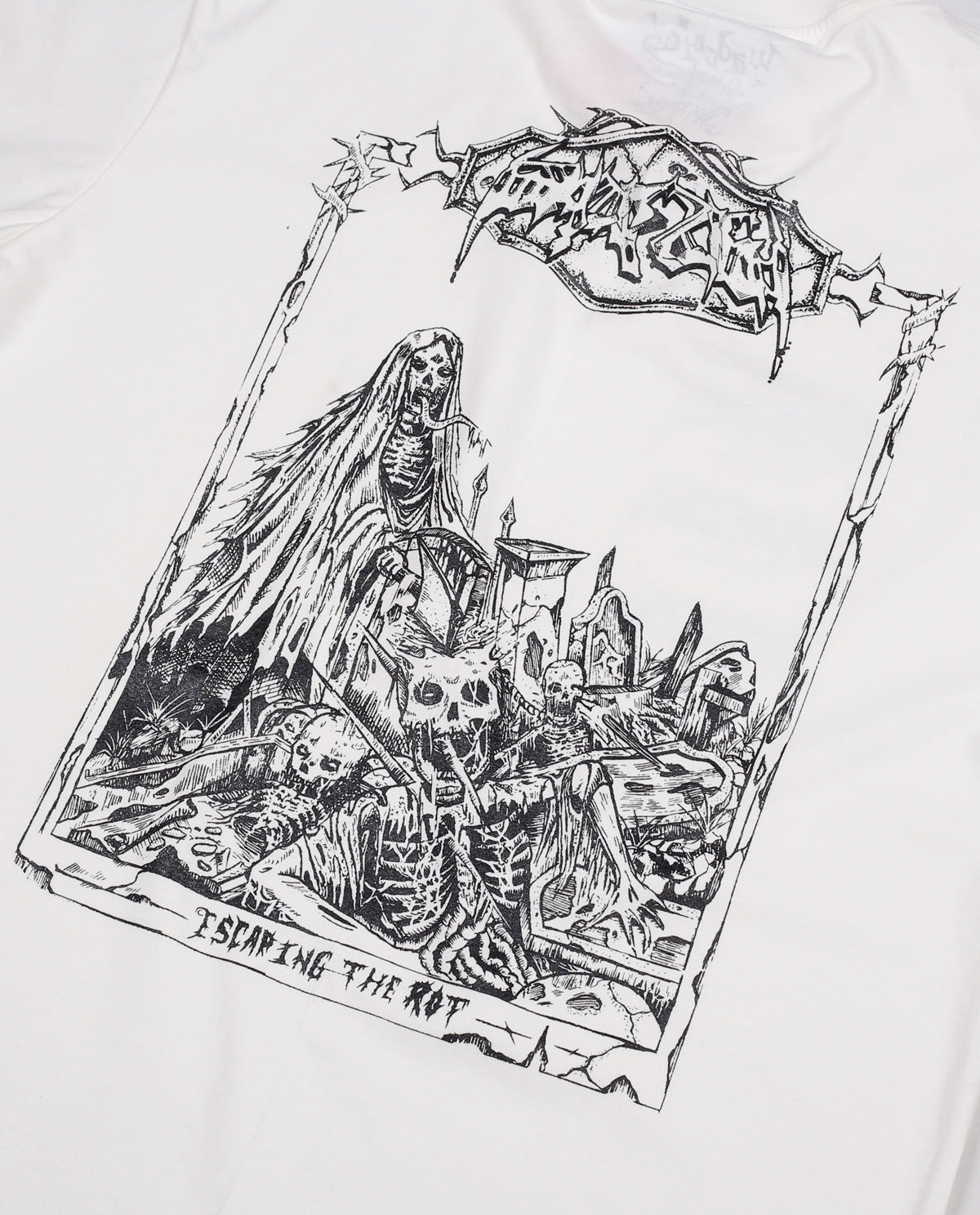 WADEZIG! T-SHIRT - SABRINA ROCKTOBER SERIES SS BW