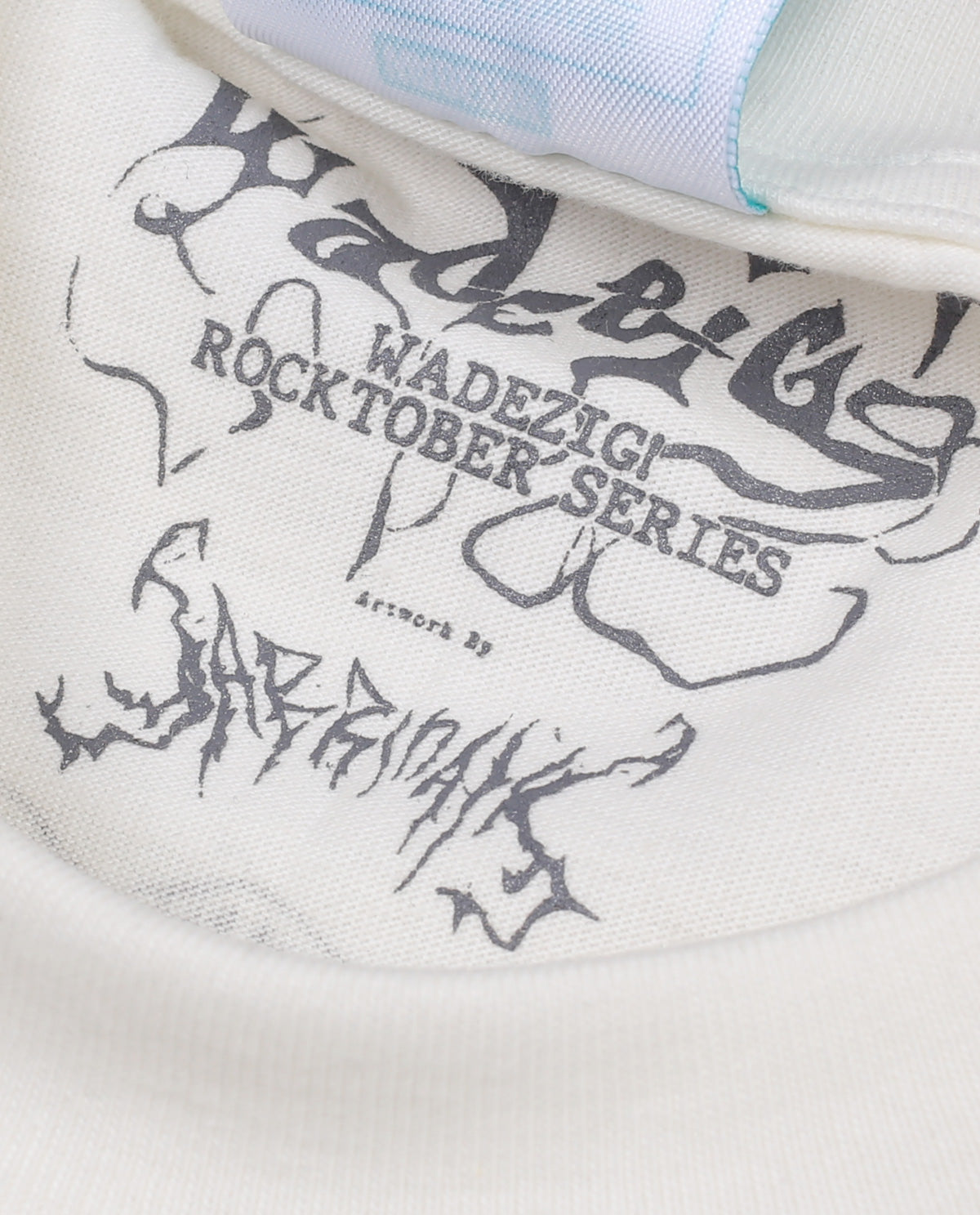 WADEZIG! T-SHIRT - SABRINA ROCKTOBER SERIES SS BW