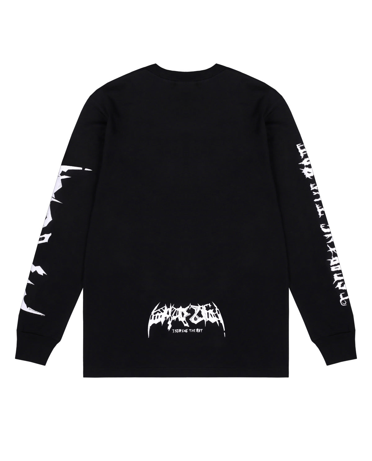 WADEZIG! T-SHIRT - SABRINA ROCKTOBER SERIES LS BLACK