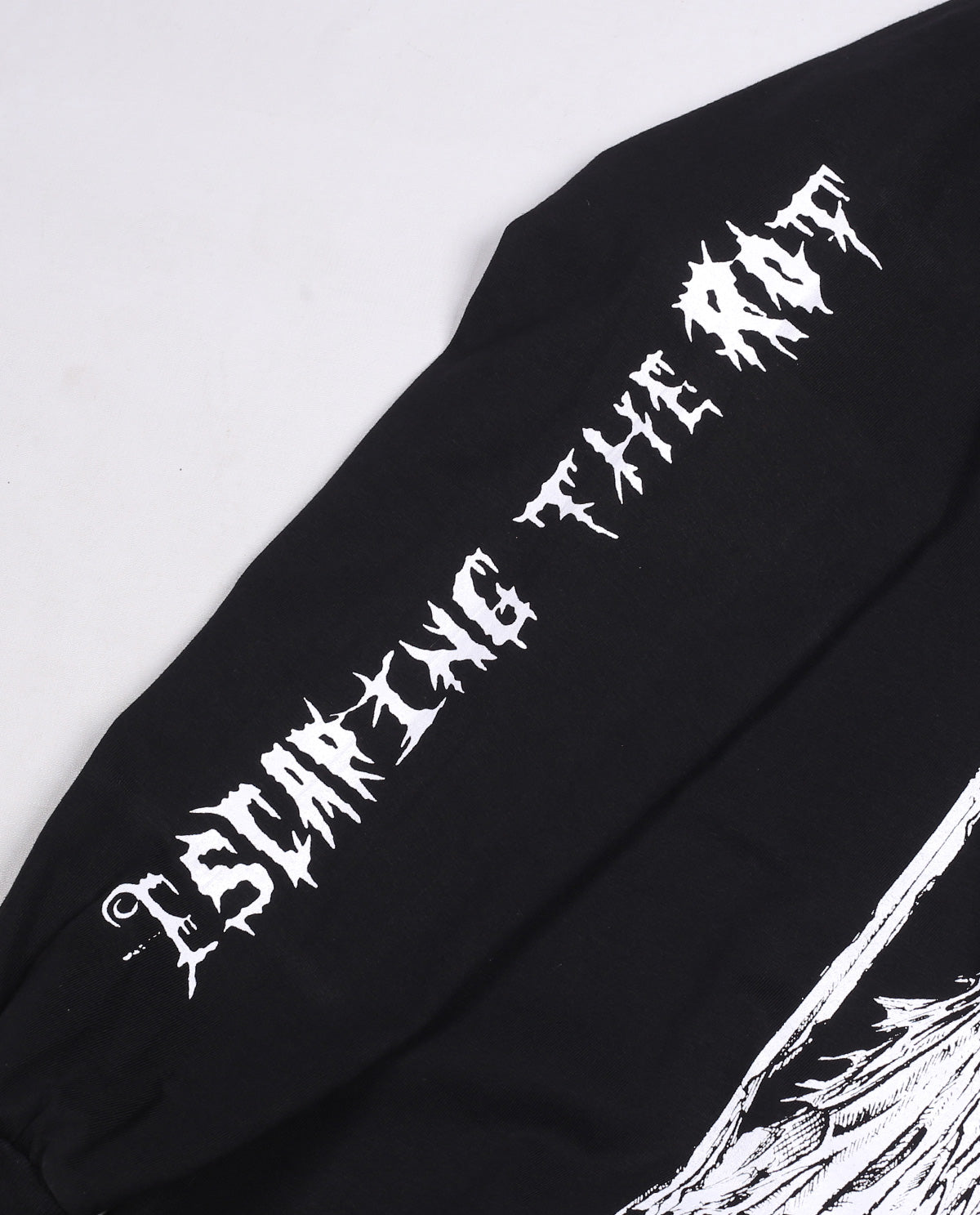 WADEZIG! T-SHIRT - SABRINA ROCKTOBER SERIES LS BLACK