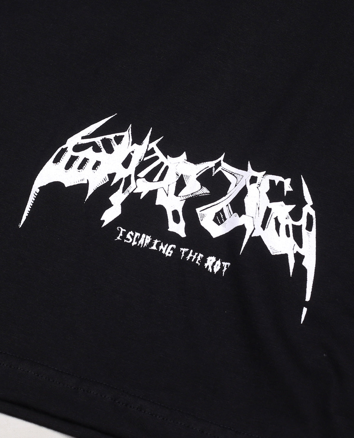 WADEZIG! T-SHIRT - SABRINA ROCKTOBER SERIES LS BLACK