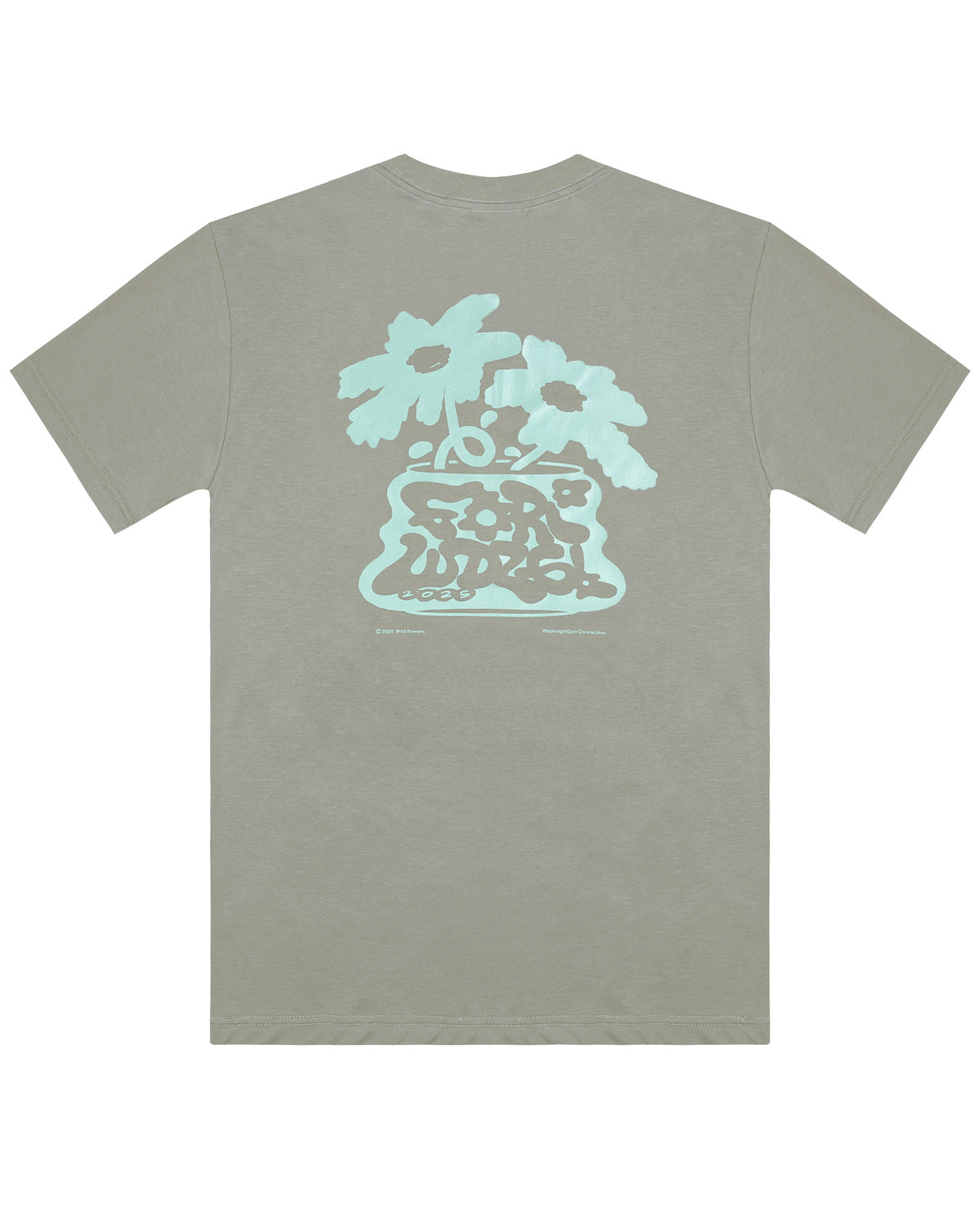 WADEZIG T-SHIRT - GORI X WADEZIG! SS SAGE GREEN