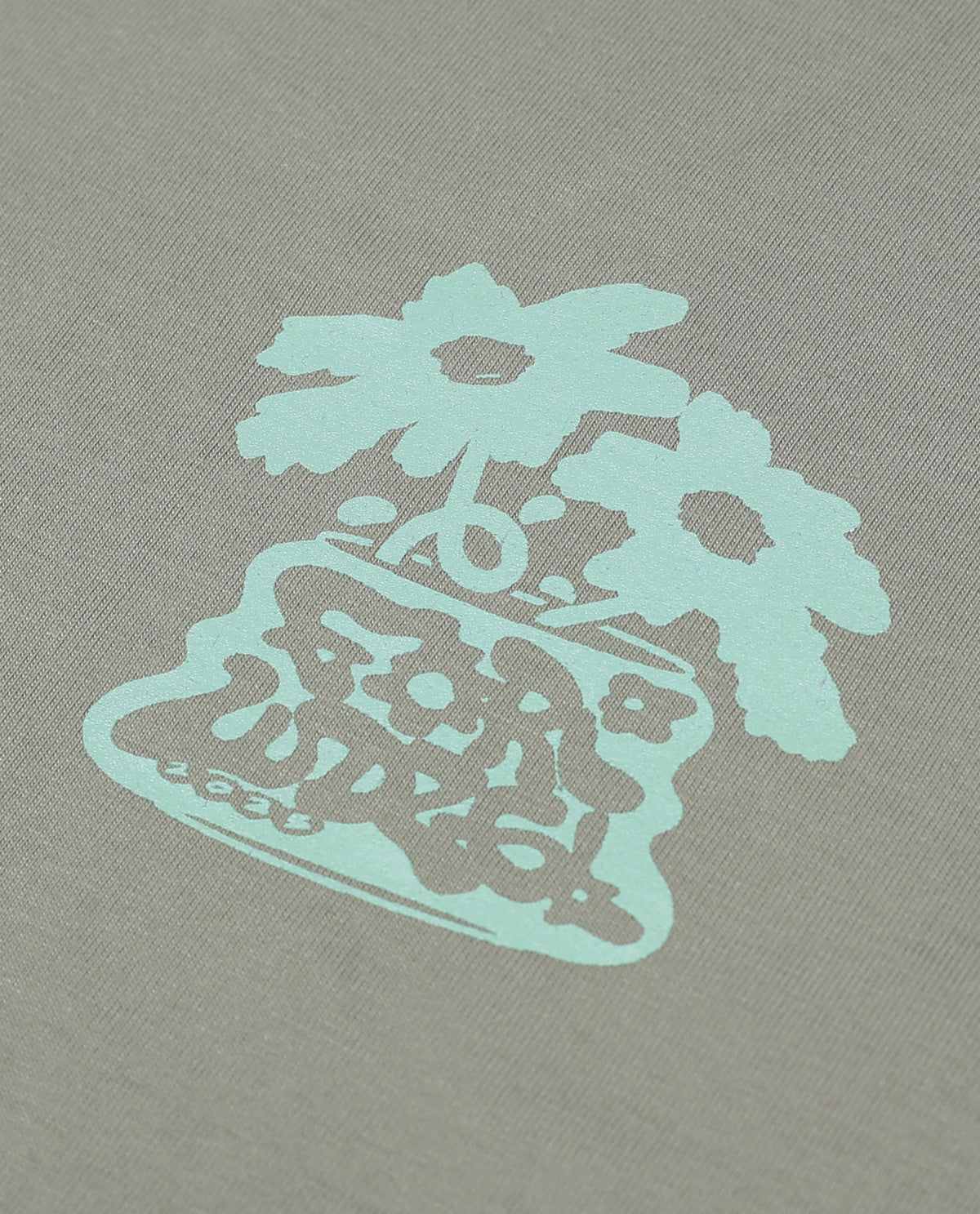 WADEZIG T-SHIRT - GORI X WADEZIG! SS SAGE GREEN