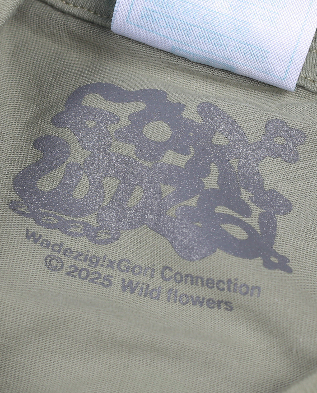 WADEZIG T-SHIRT - GORI X WADEZIG! SS SAGE GREEN