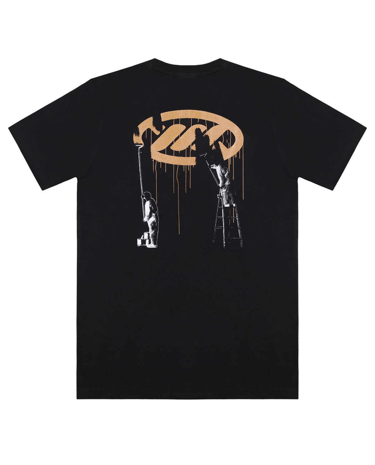 WADEZIG T-SHIRT - WEESTEE BLACK