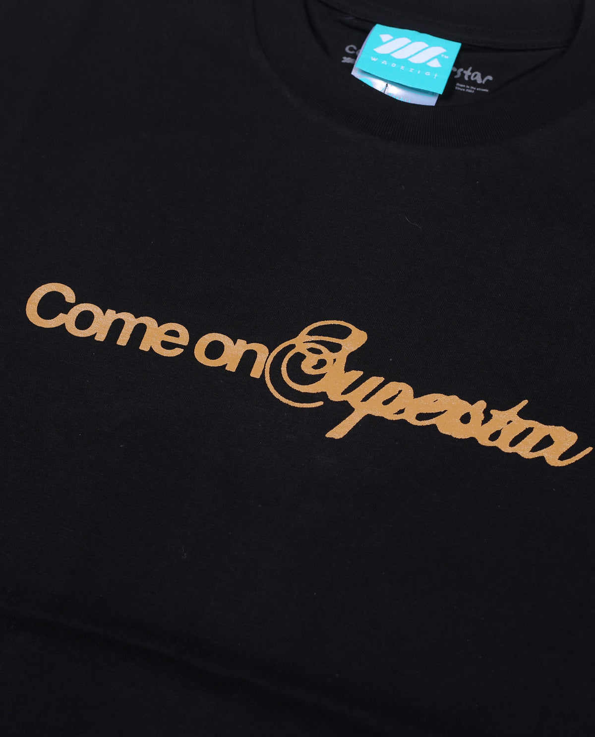 WADEZIG T-SHIRT - WEESTEE BLACK