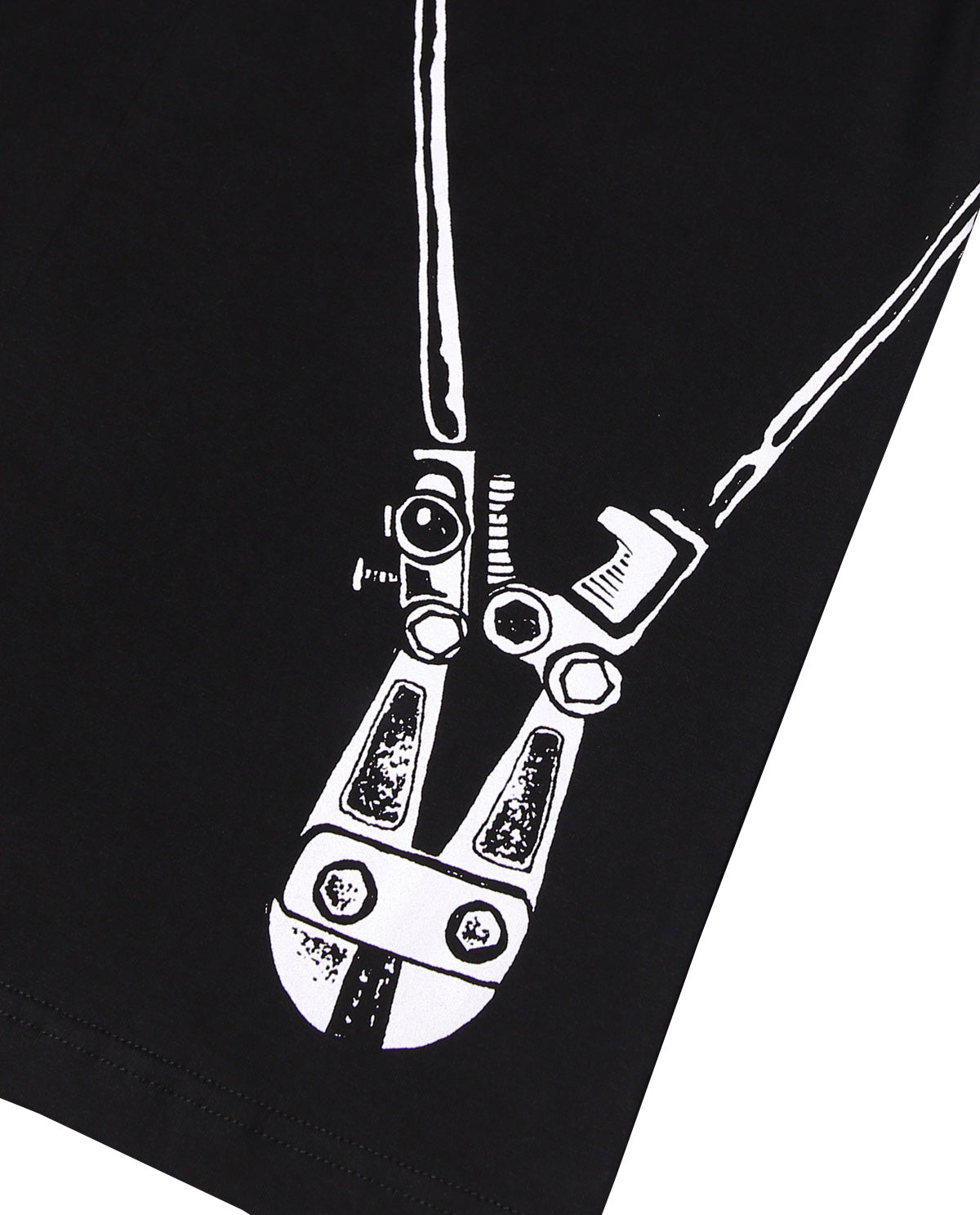 WADEZIG T-SHIRT - CUTOFF BLACK