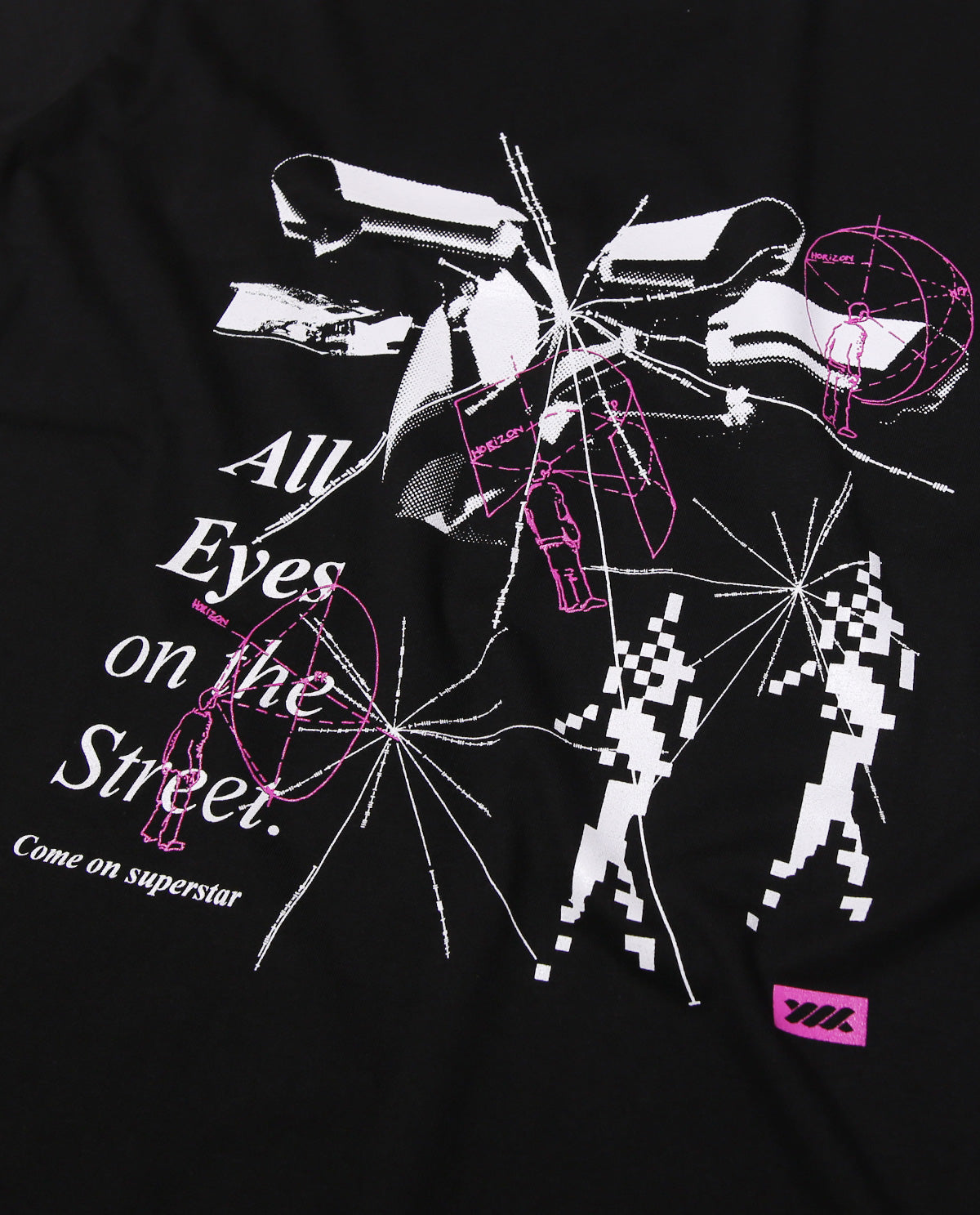WADEZIG T-SHIRTS - AYOZ BLACK
