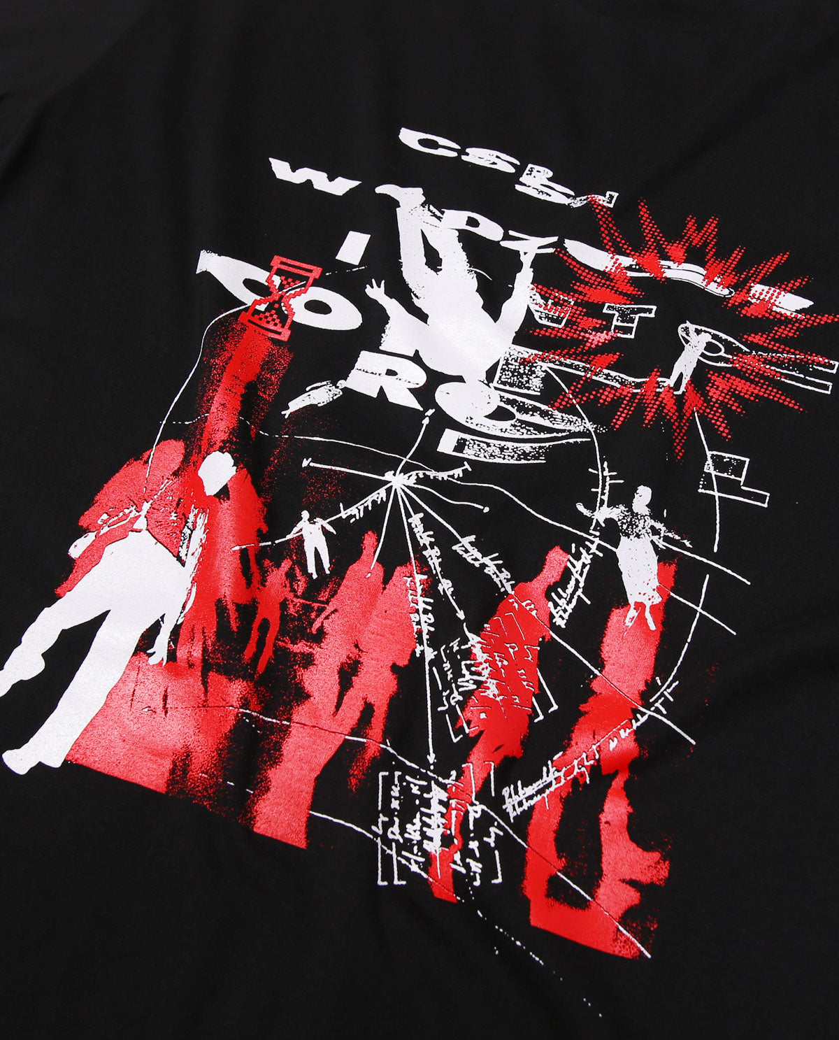WADEZIG T-SHIRTS - CNTRL BLACK BOXY