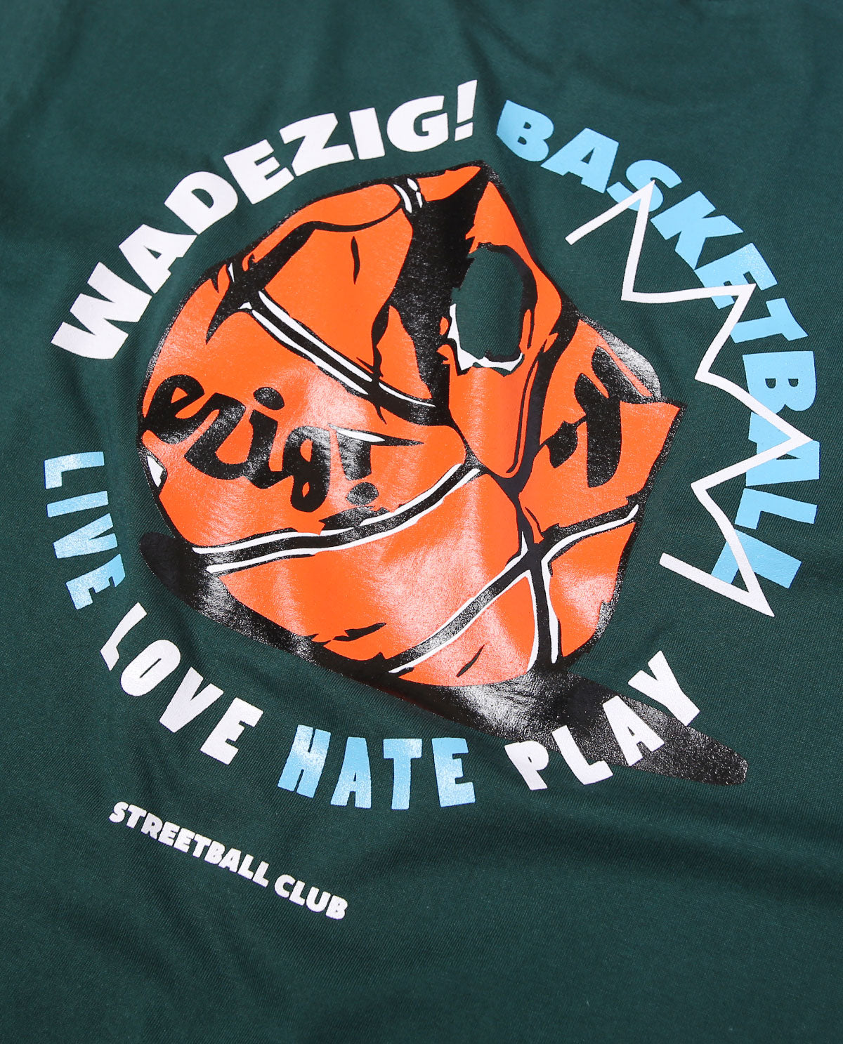 WADEZIG T-SHIRTS - WSBC GREEN