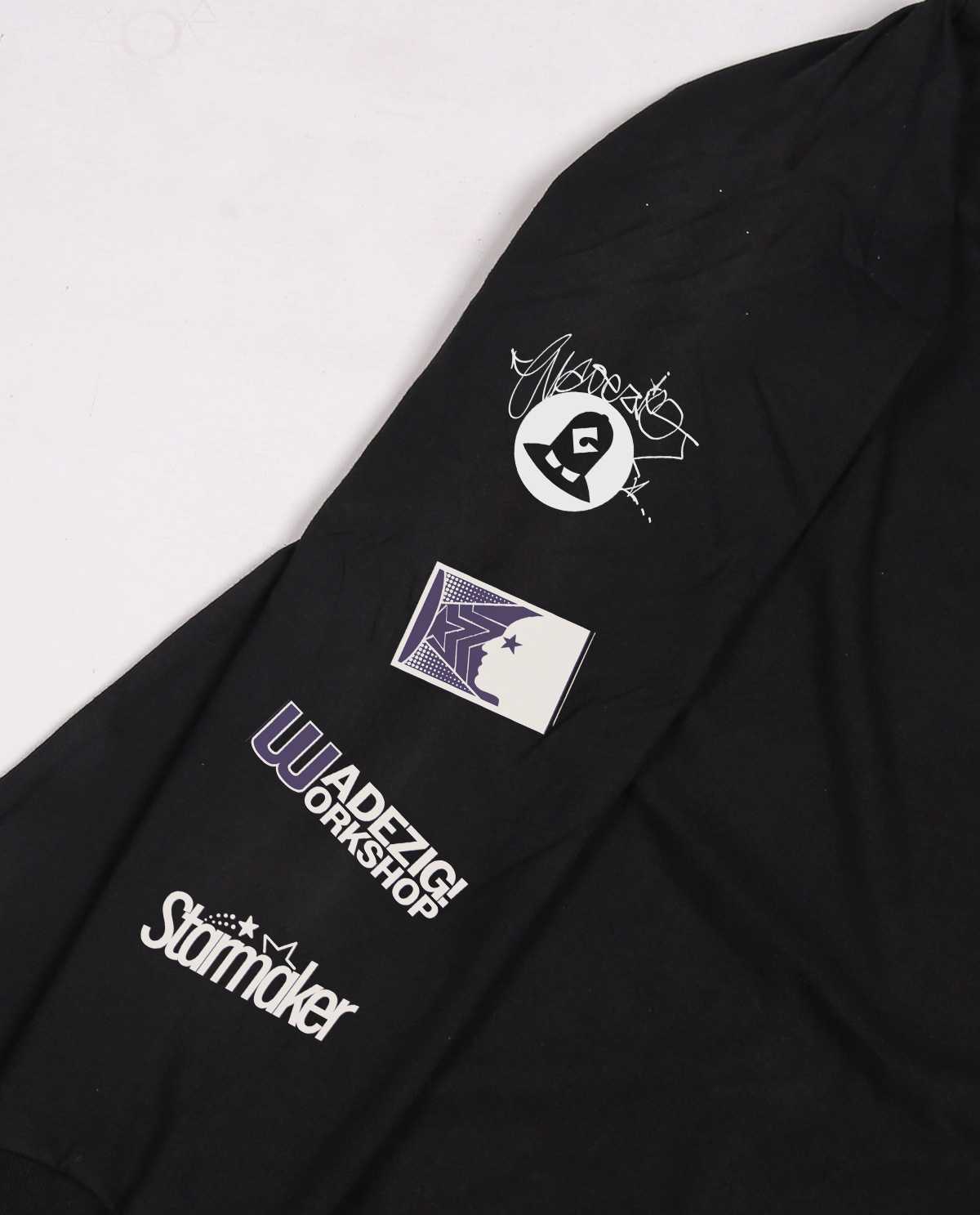 WADEZIG! T-SHIRTS - GRIFFY ARTIST SERIES LS BLACK