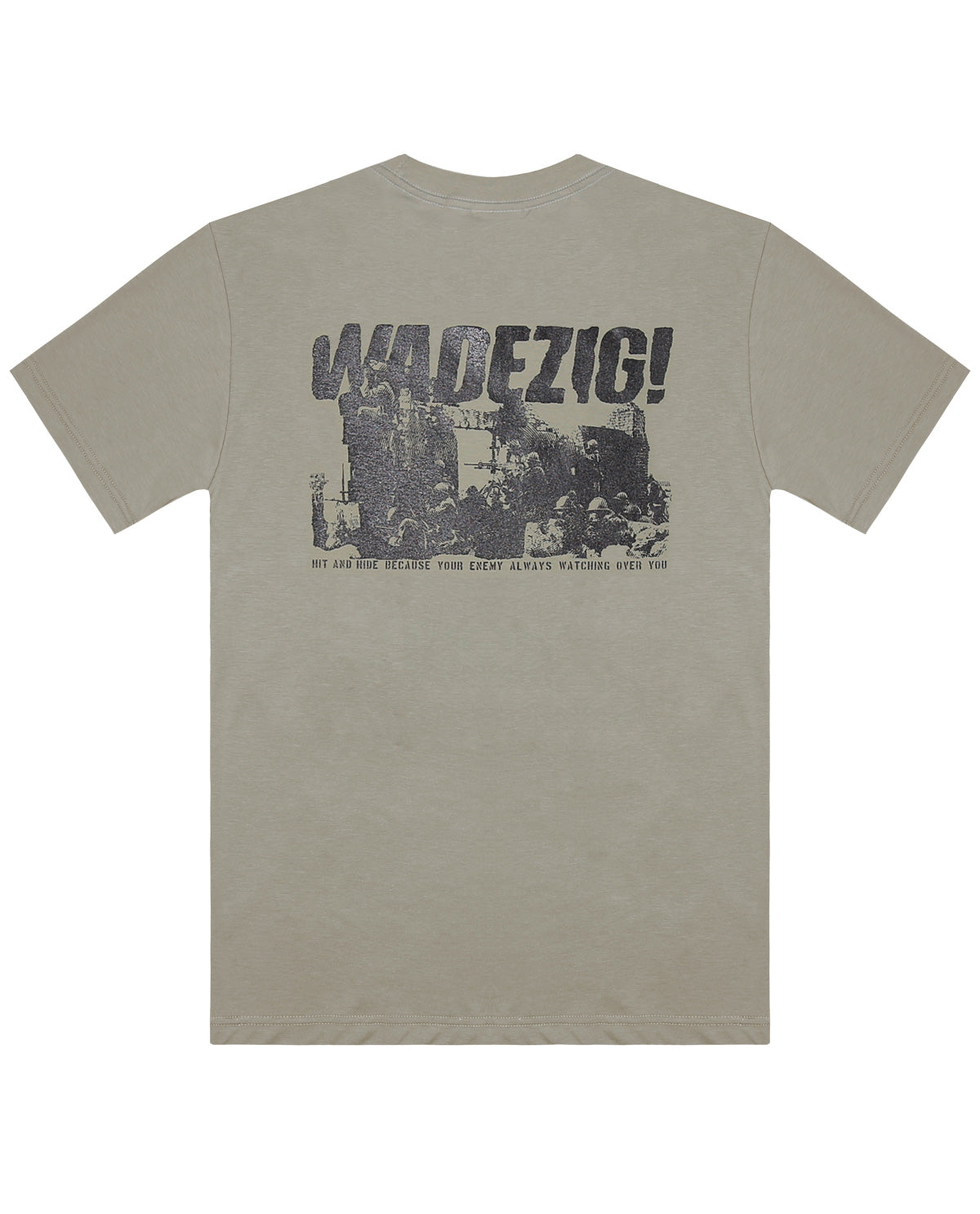 WADEZIG T-SHIRTS - HIDDDE SAGE GREEN