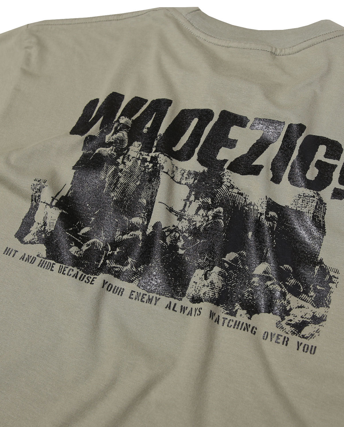 WADEZIG T-SHIRTS - HIDDDE SAGE GREEN