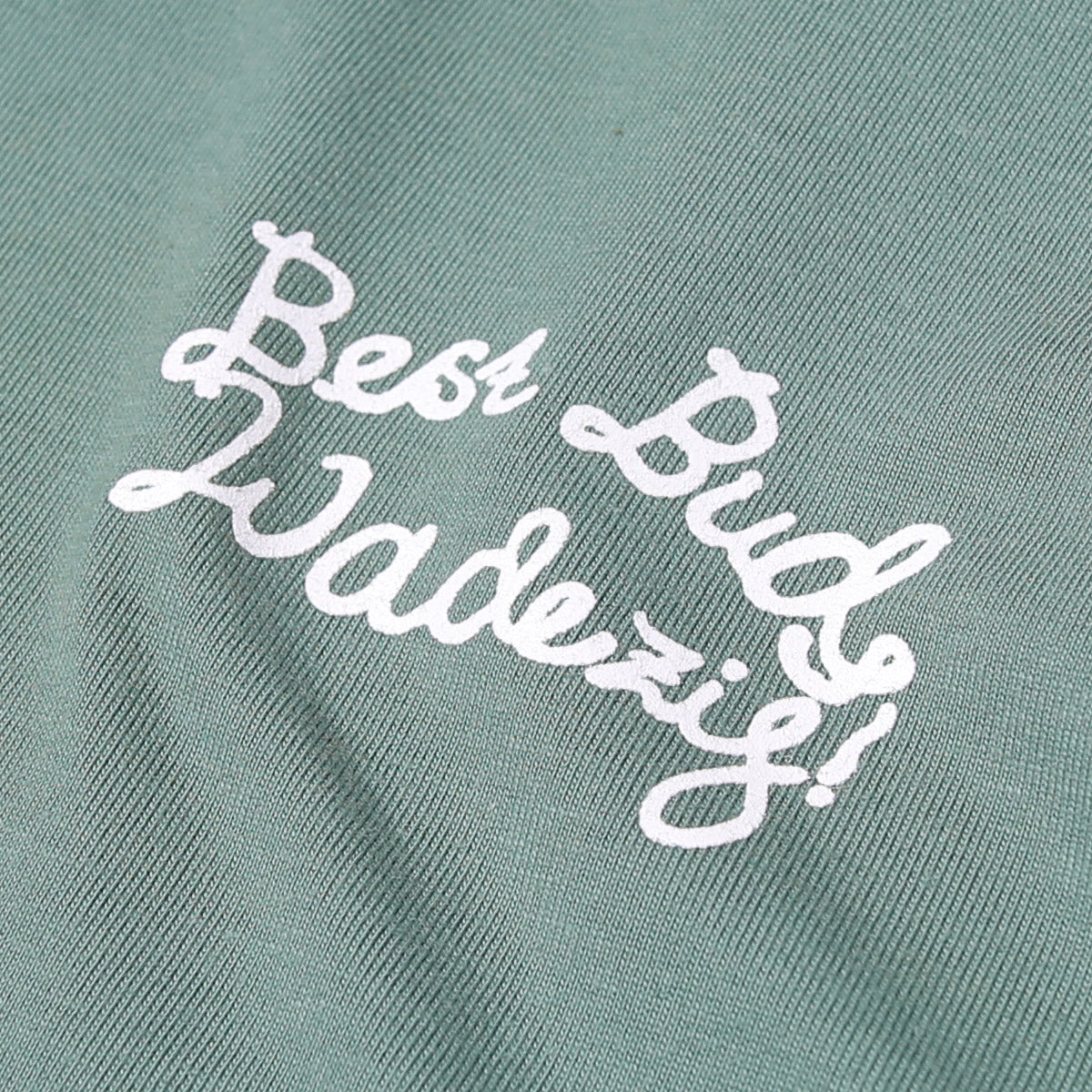 WADEZIG! T-SHIRTS - BFF MINERAL GREEN