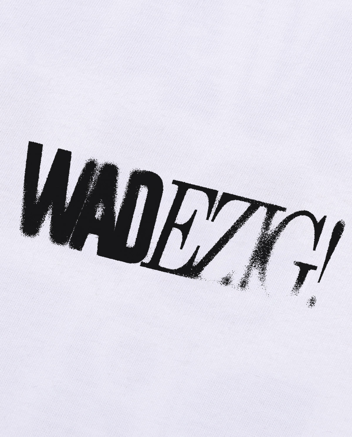 WADEZIG! T-SHIRTS - RUKS BROKEN WHITE