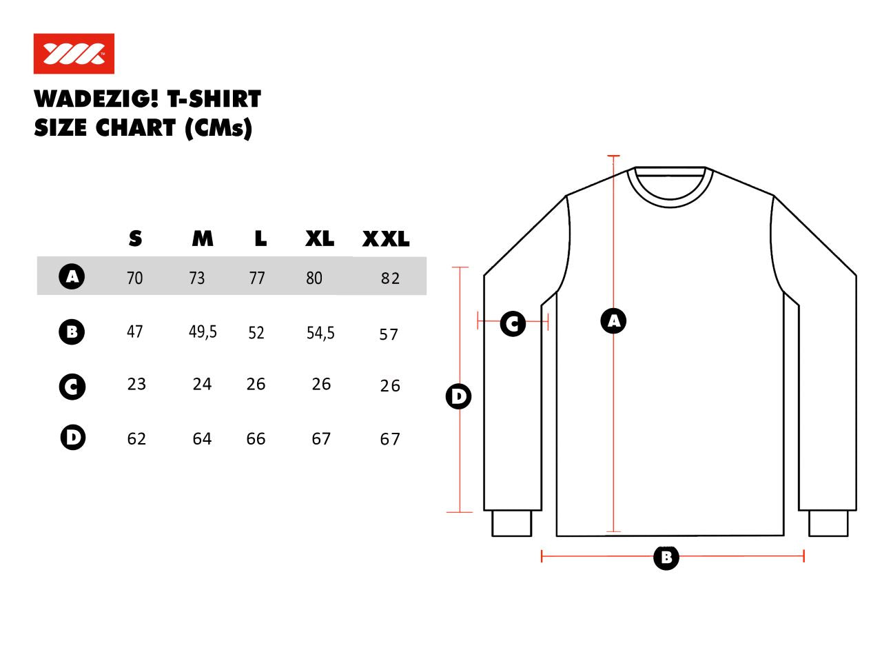 WADEZIG! T-SHIRT - LAIDBACK LS BLACK