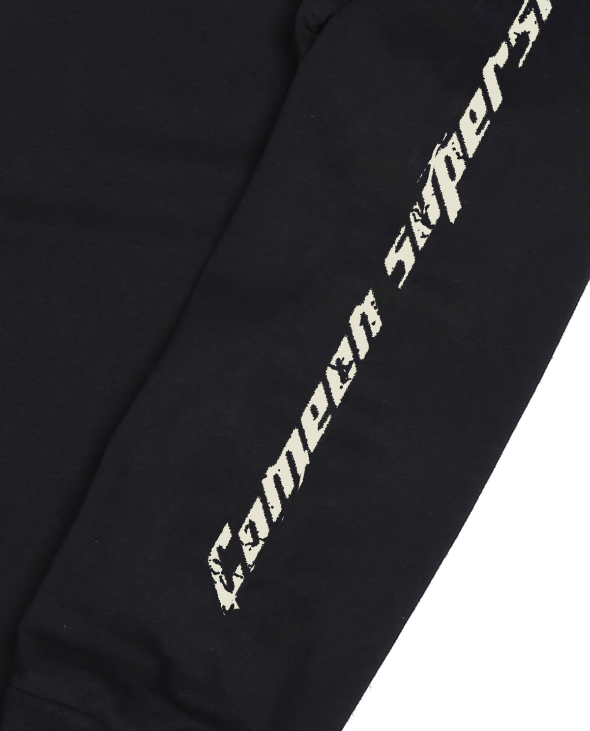 WADEZIG! T-SHIRT - LAIDBACK LS BLACK