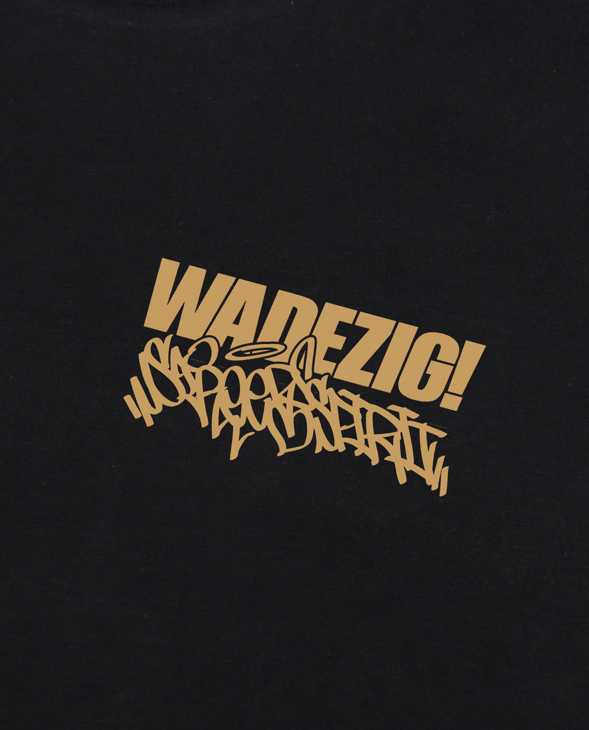 WADEZIG T-SHIRT - TAGTWO LS BLACK