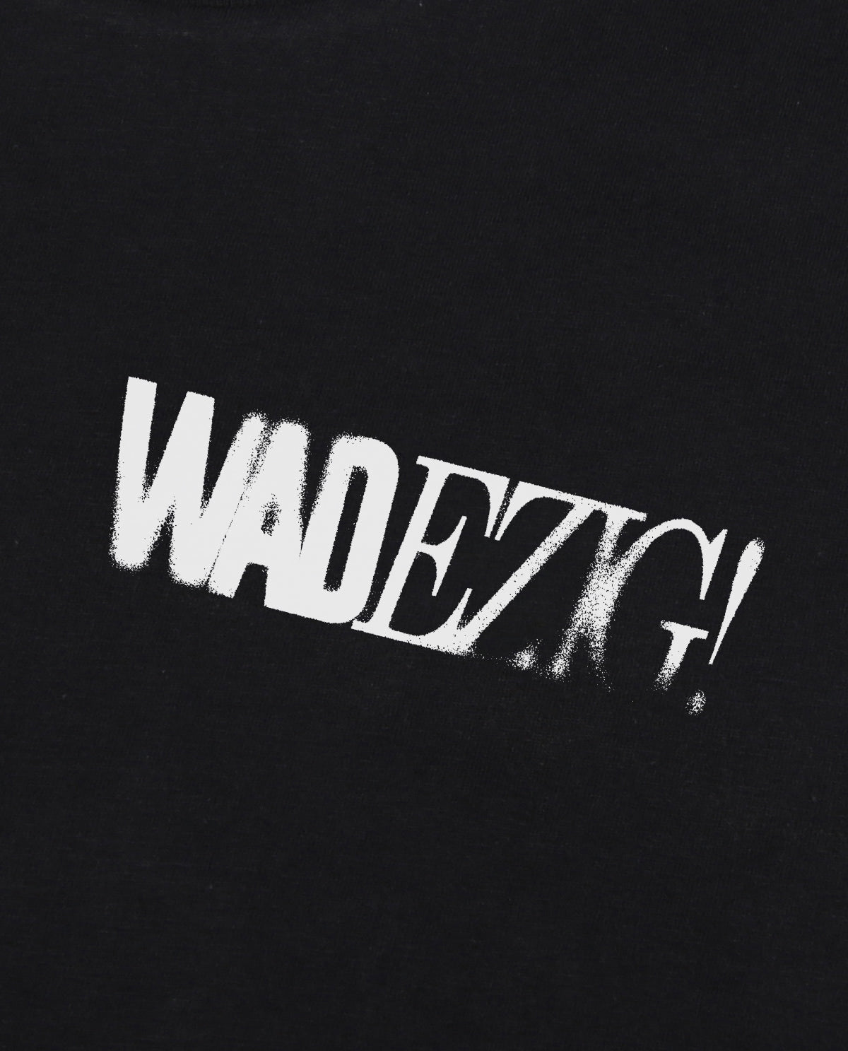 WADEZIG! T-SHIRT - RUKS LS BLACK
