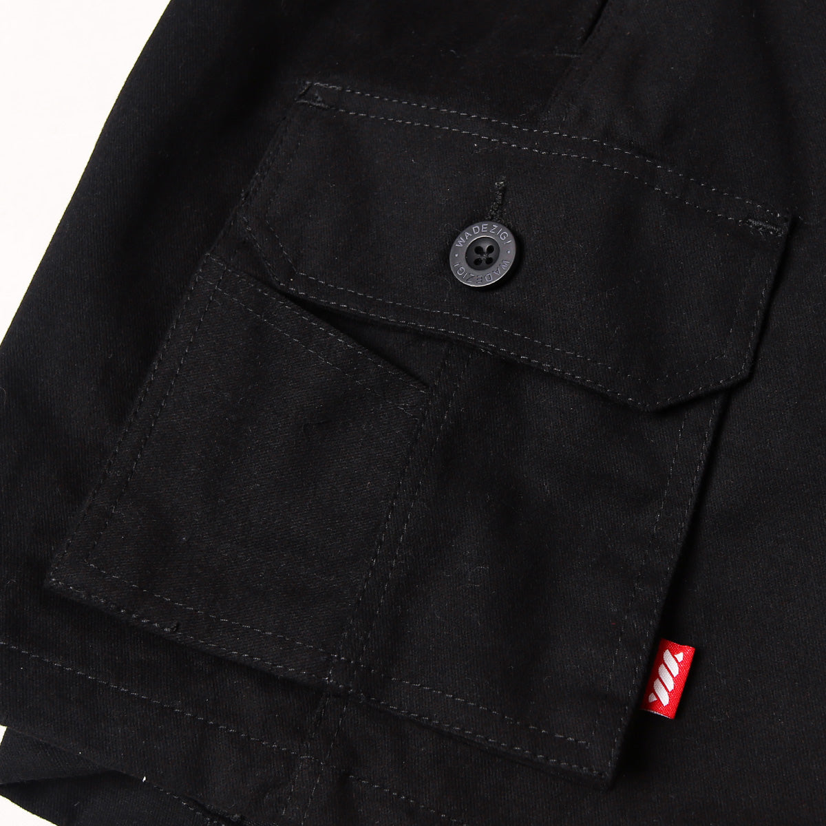 WADEZIG! CARGOPANT - WORKA CARGO BLACK