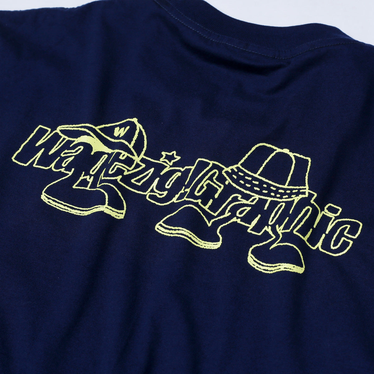 WADEZIG! T-SHIRTS - GRAPH LIGH NAVY