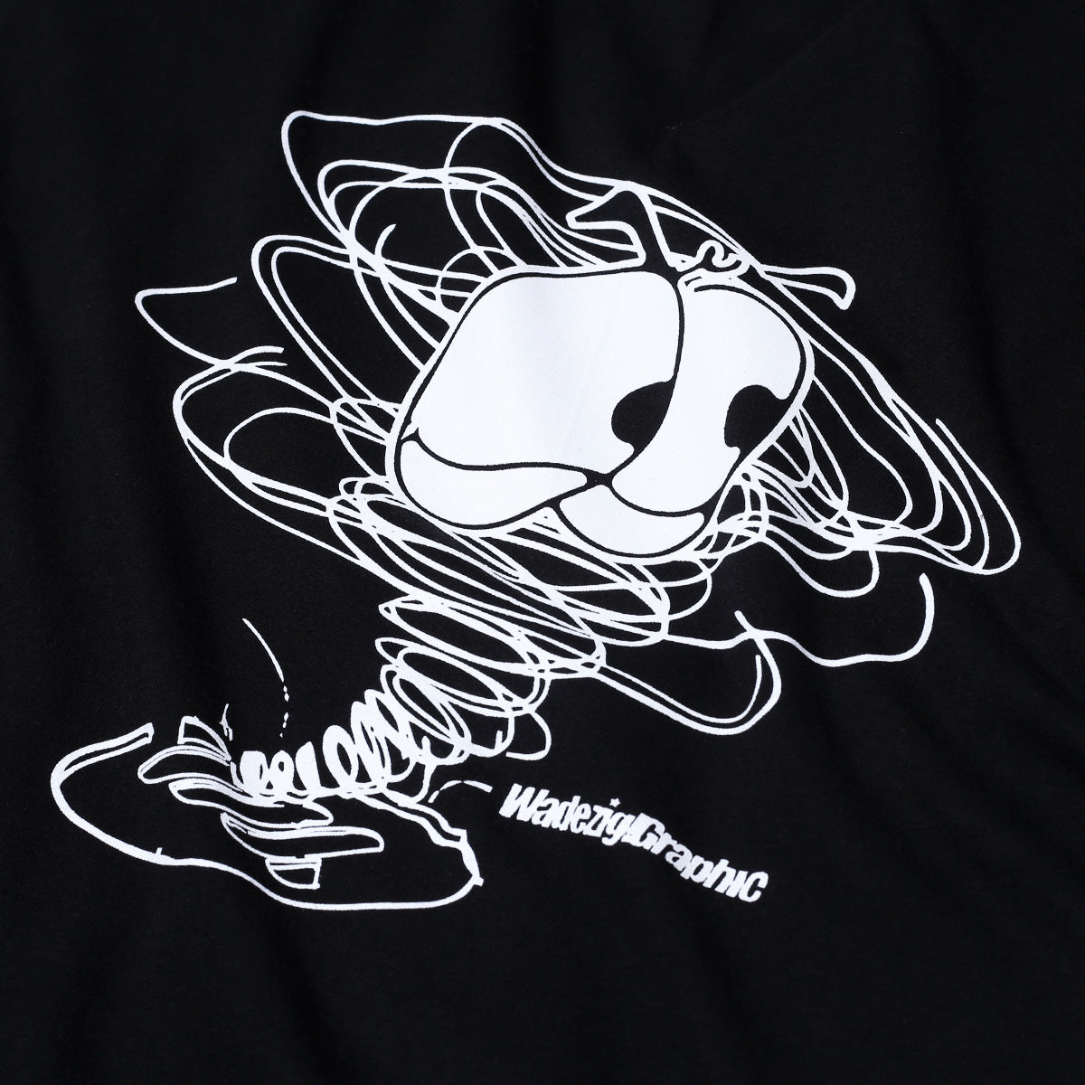 WADEZIG! T-SHIRT - TORNADO BLACK
