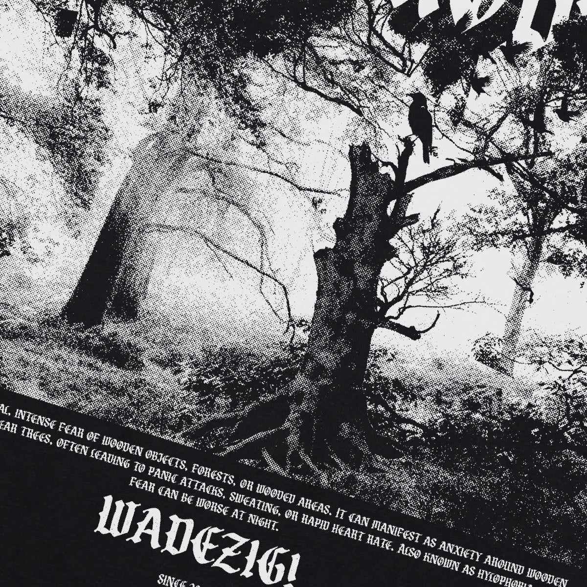WADEZIG! T-SHIRT - XYLOP BLACK