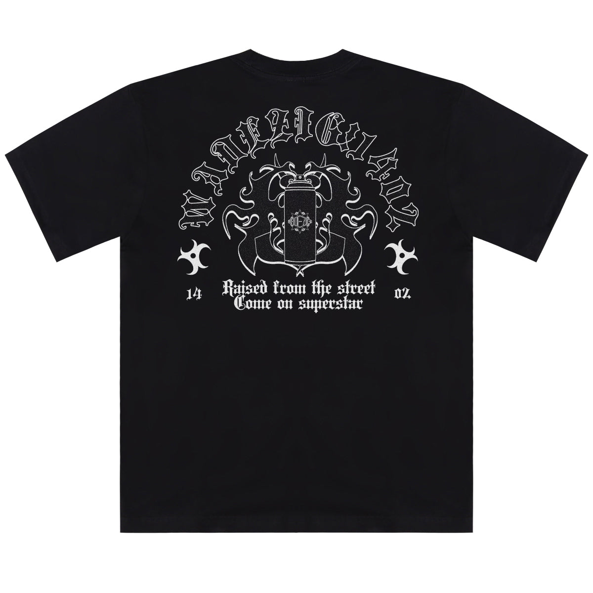 WADEZIG! T-SHIRT - TOMB BLACK