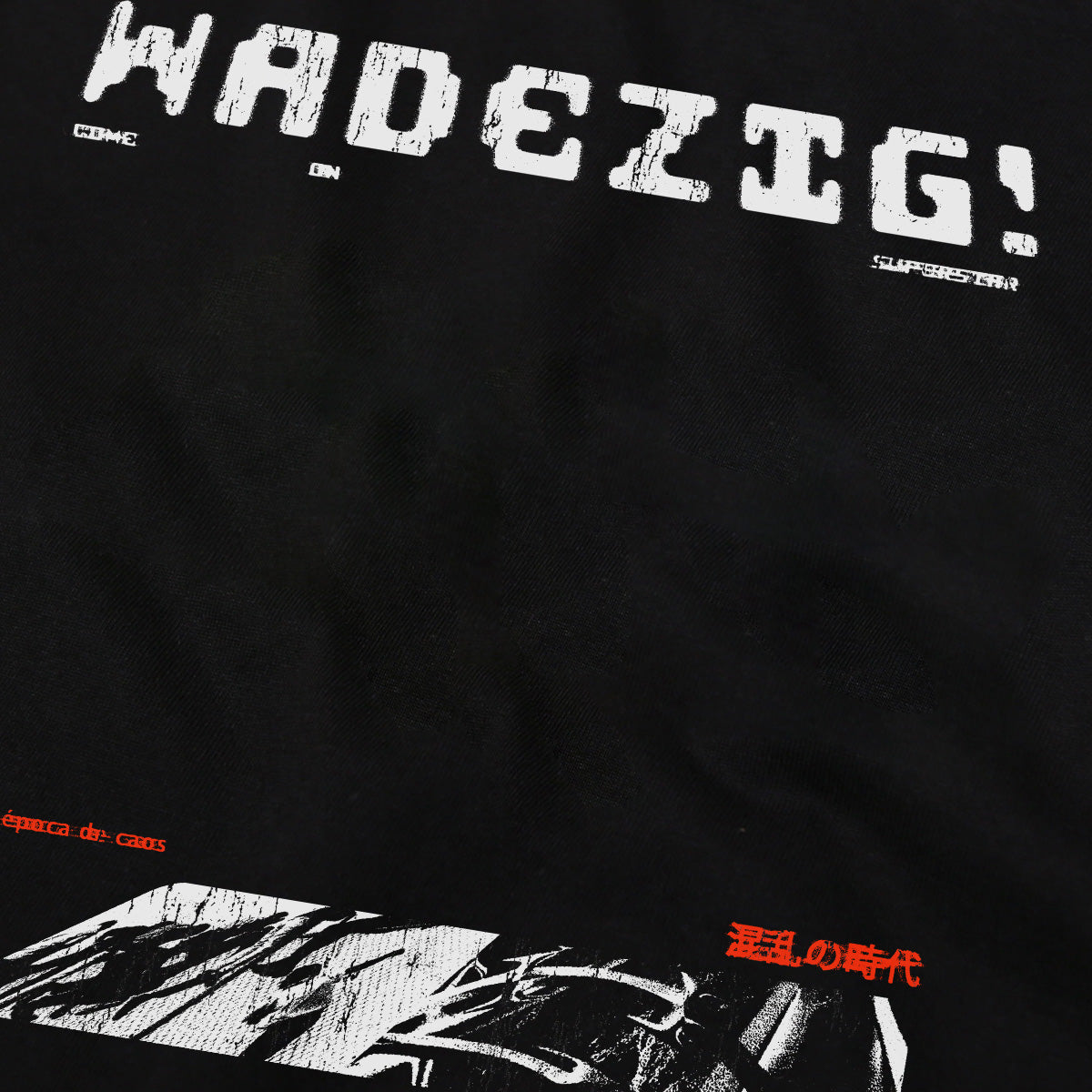 WADEZIG! T-SHIRT - EFFICA BLACK