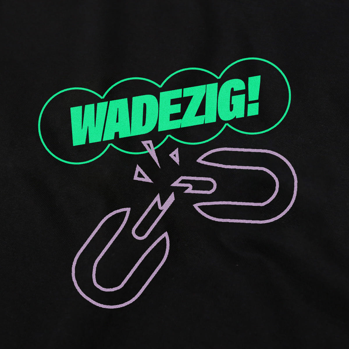 WADEZIG! T-SHIRT - FREEDOOM BLACK