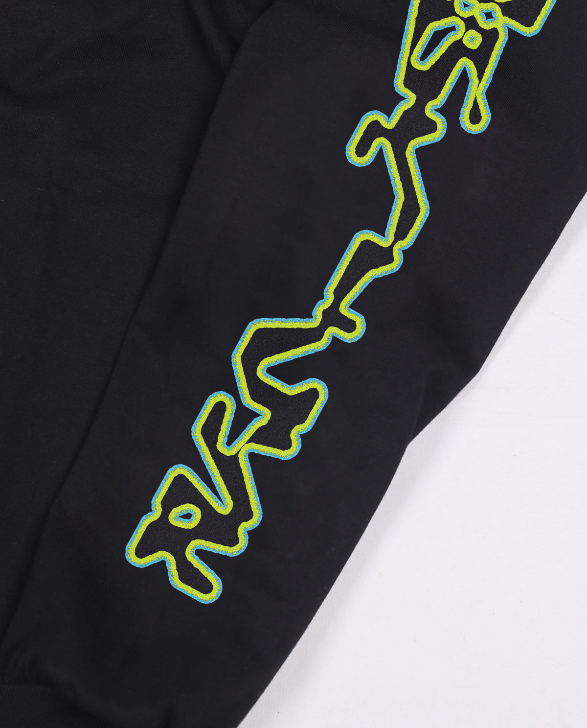 WADEZIG! T-SHIRT - INKBLEED LS BLACK