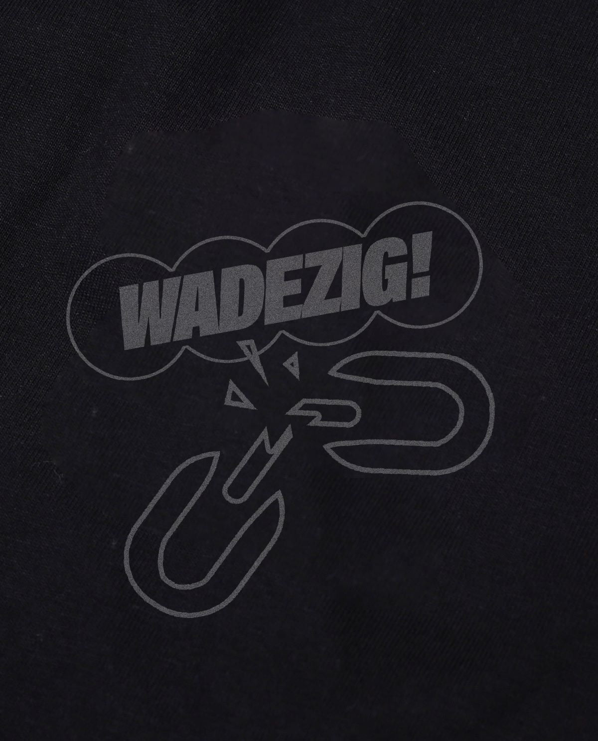 WADEZIG! T-SHIRT - FREEDOOM LS BLACK