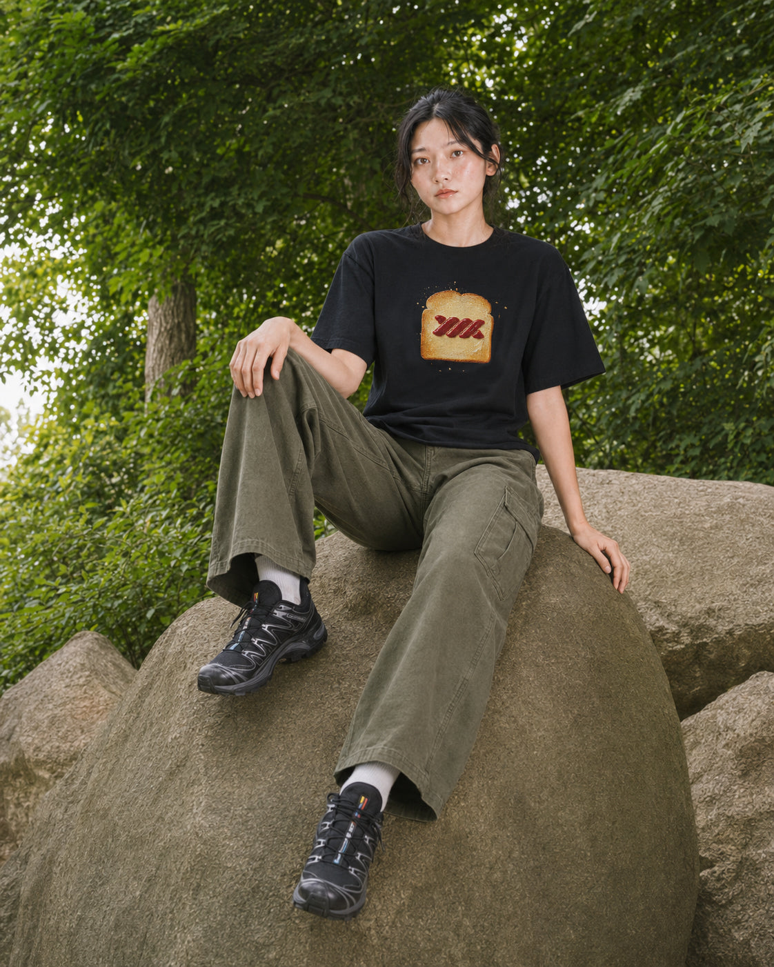WADEZIG! T-SHIRT - BREAD SPREAD