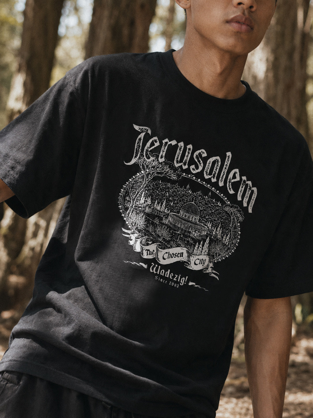 WADEZIG! T-SHIRT - DOTR BLACK