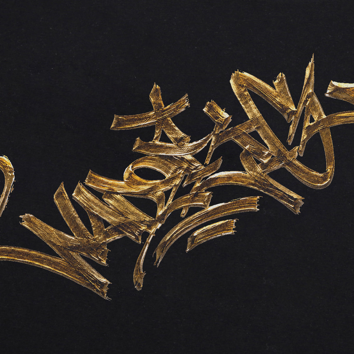 WADEZIG! T-SHIRT - TAG 24K BLACK