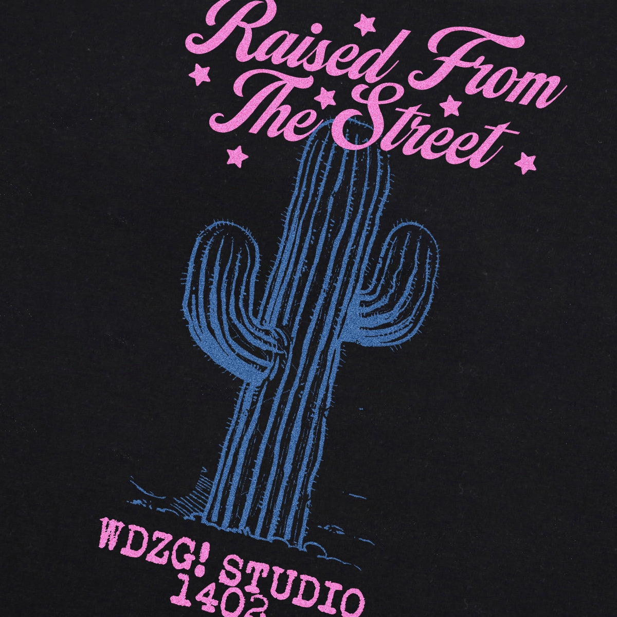 WADEZIG! T-SHIRT - COWBOY BLACK