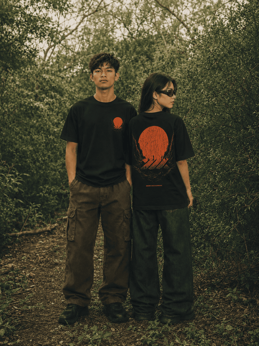 WADEZIG! T-SHIRT - REDSUN