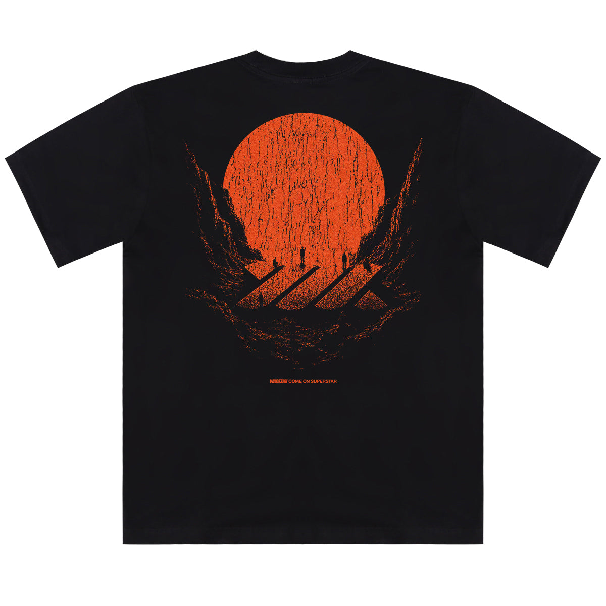 WADEZIG! T-SHIRT - REDSUN