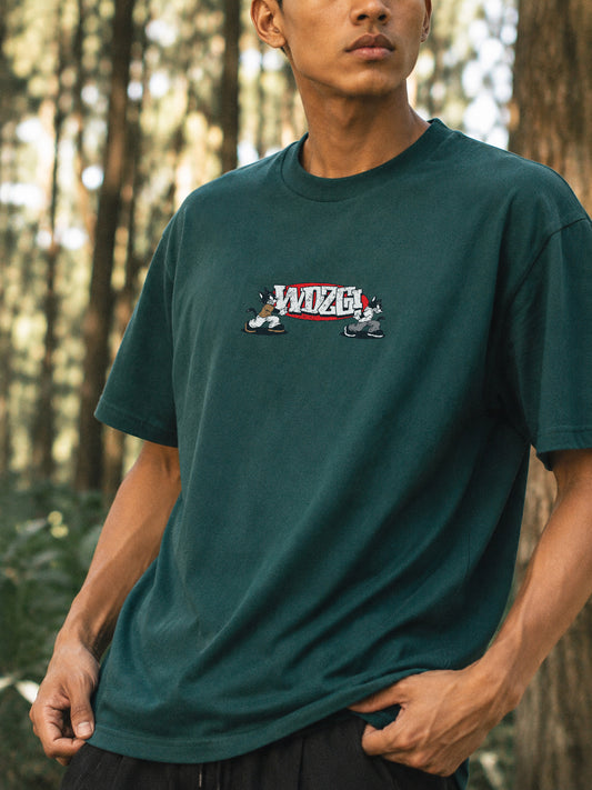 WADEZIG! T-SHIRT - PIC SPECIAL GREEN