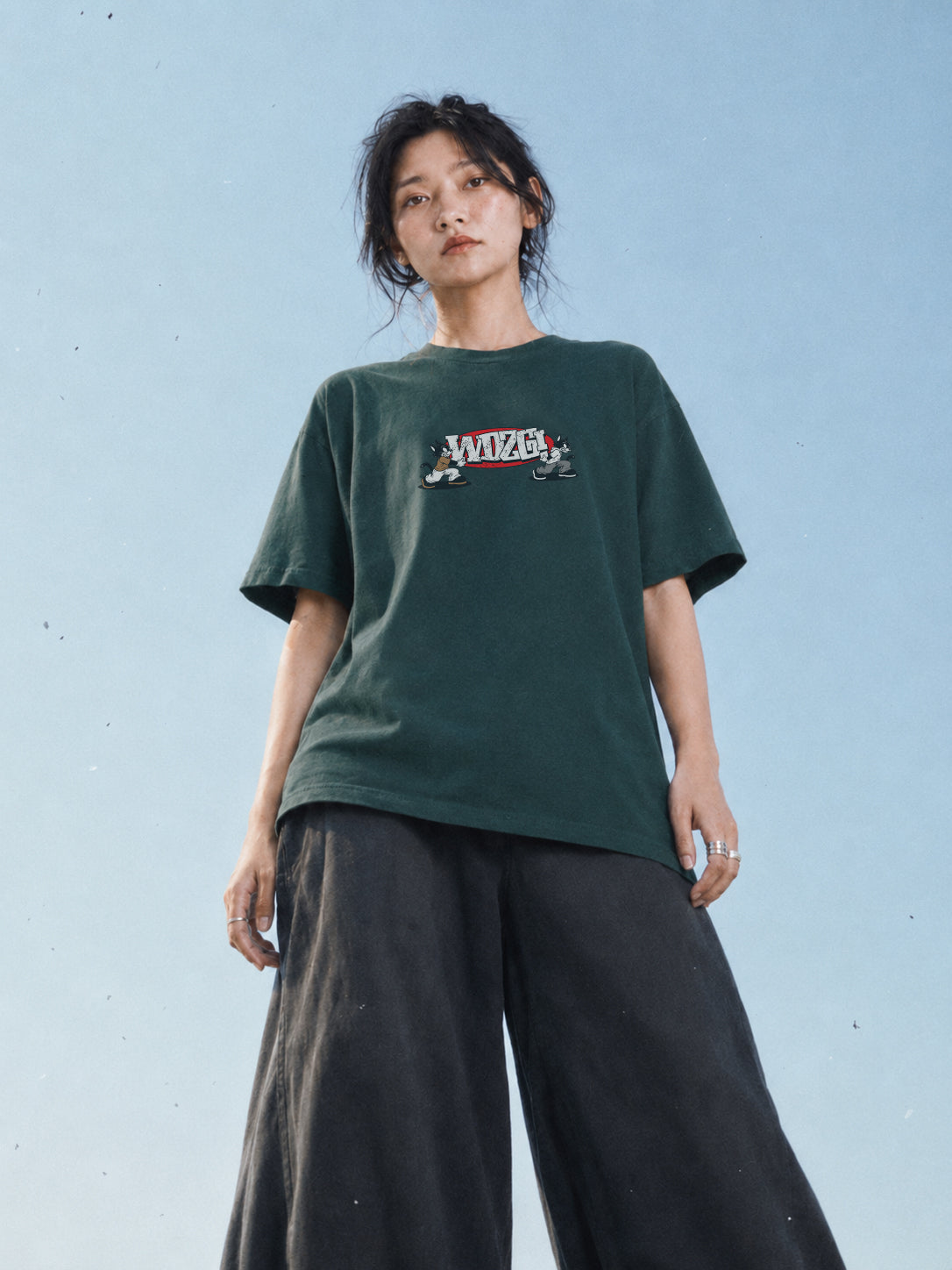 WADEZIG! T-SHIRT - PIC SPECIAL GREEN