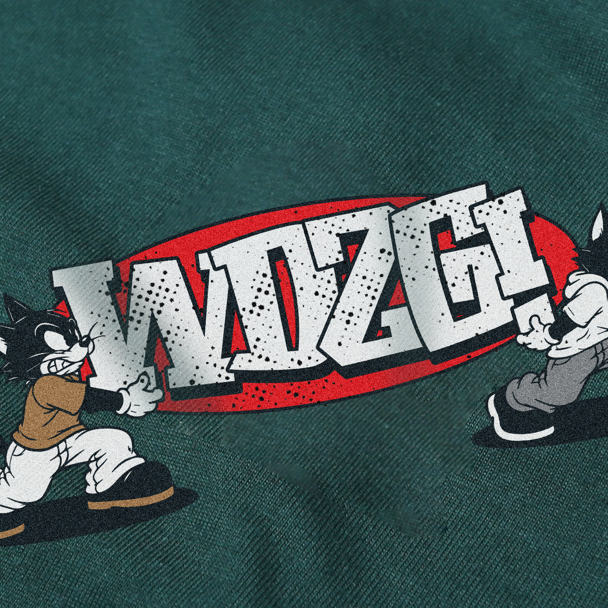 WADEZIG! T-SHIRT - PIC SPECIAL GREEN