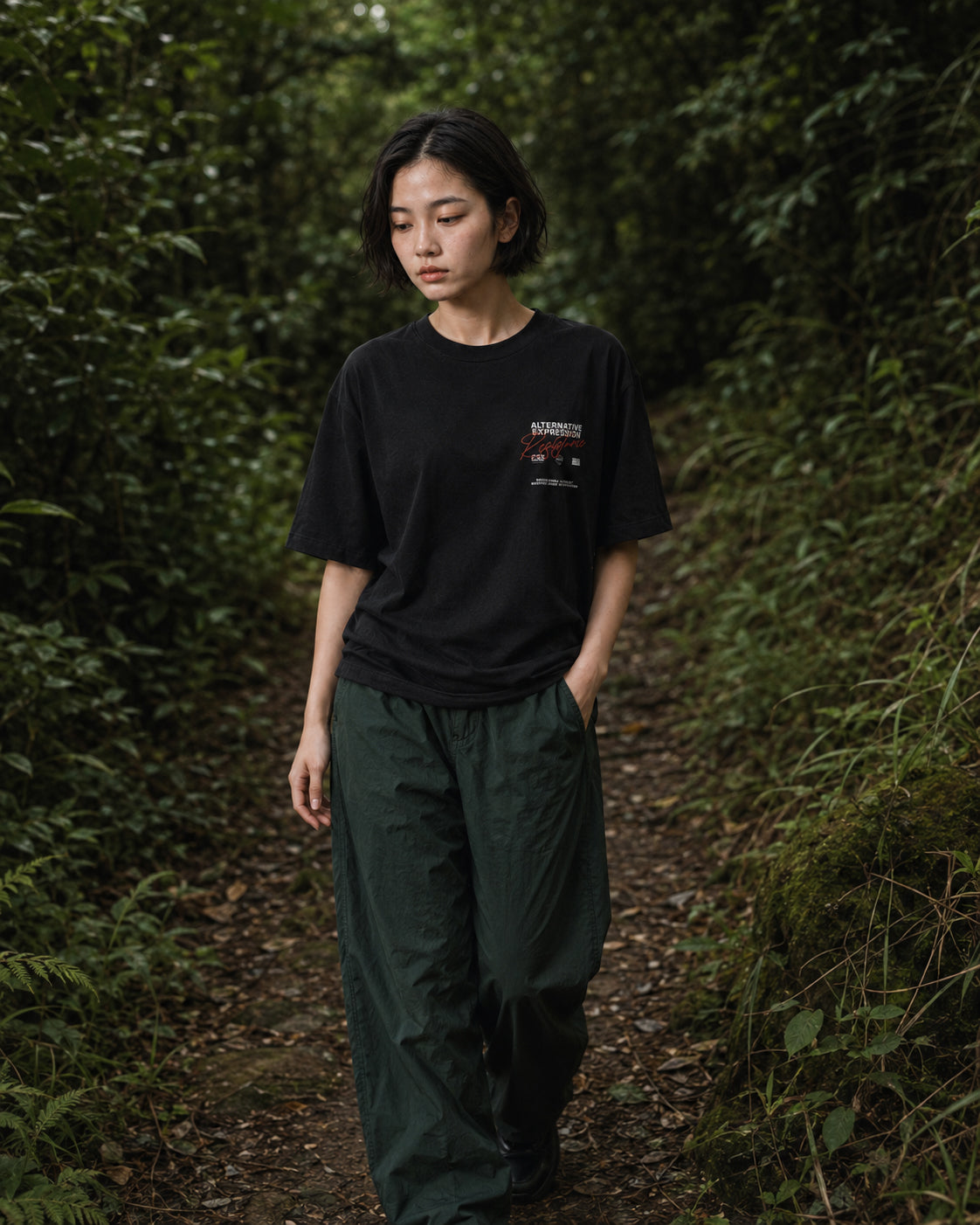 WADEZIG! T-SHIRT - COUNTER BLACK
