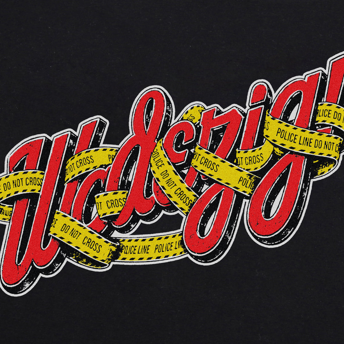 WADEZIG! T-SHIRT - POLILINE BLACK