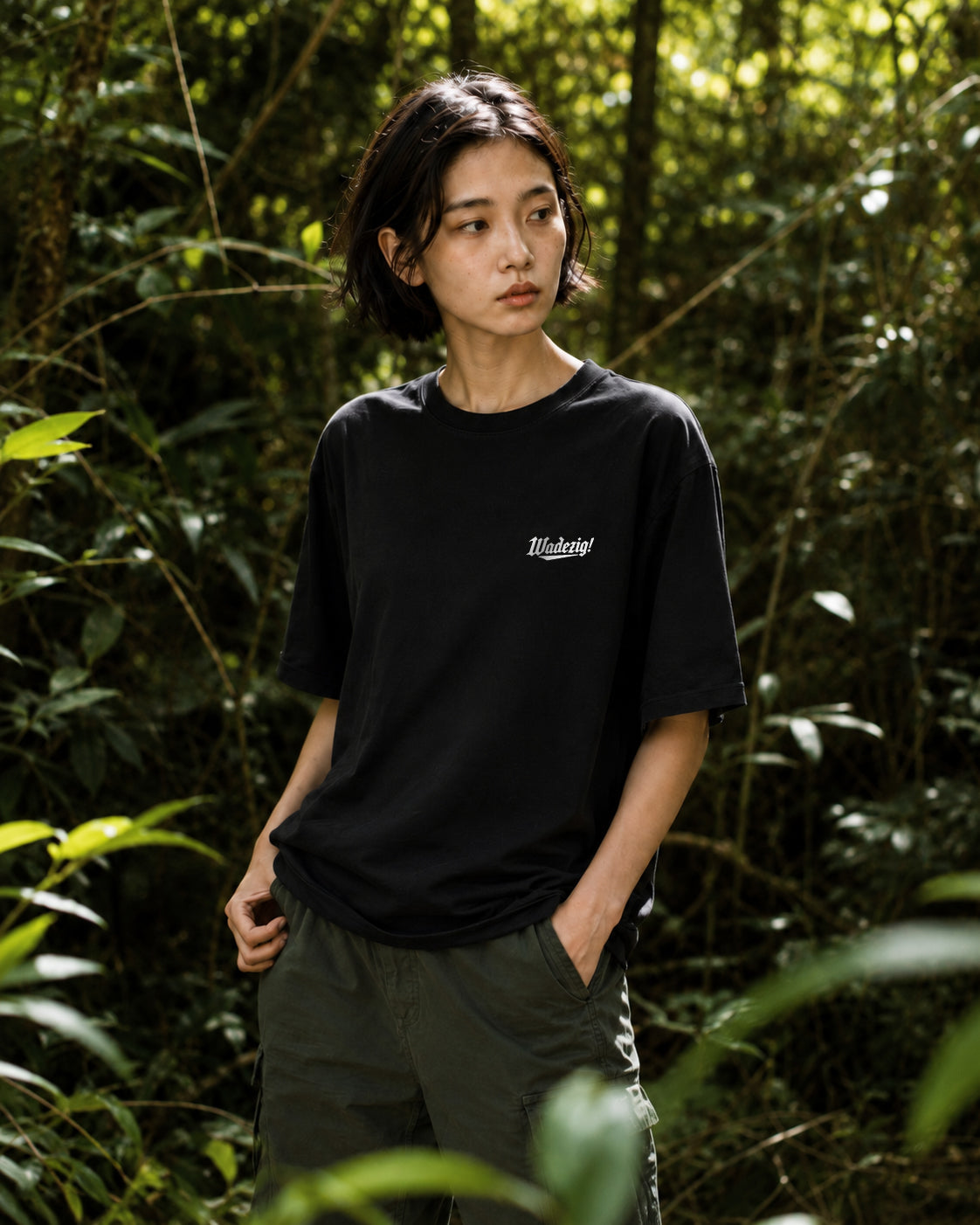 WADEZIG! T-SHIRT - SALDY BLACK