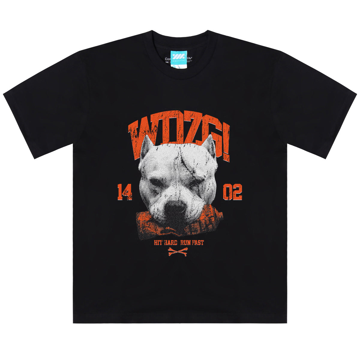 WADEZIG! T-SHIRT - BULLY BLACK